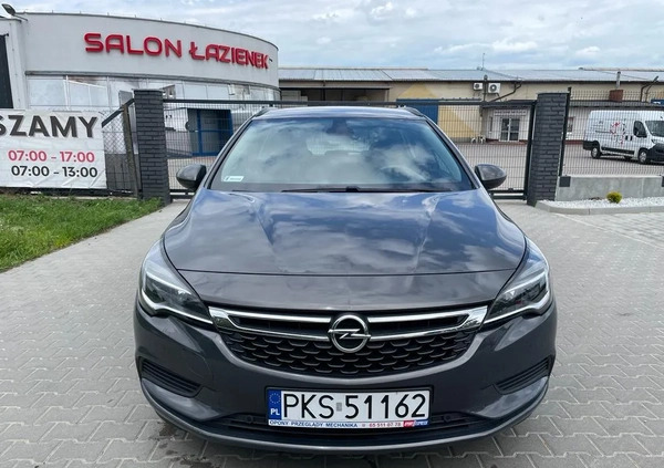 Opel Astra cena 43900 przebieg: 72000, rok produkcji 2016 z Kościan małe 254